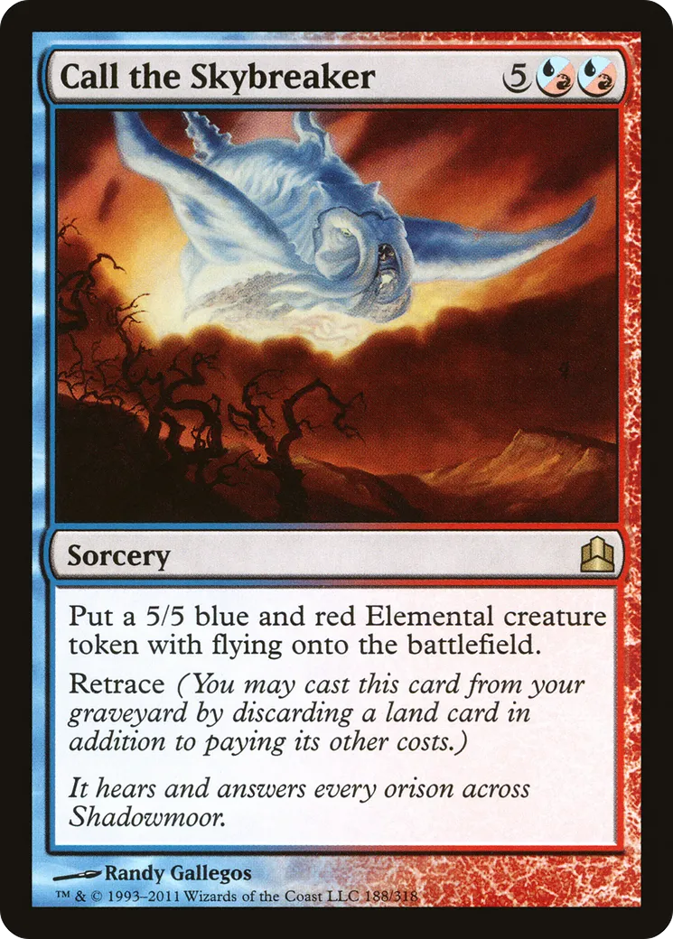 Appel du briseciel — Commander 2011 — Magic: The Gathering