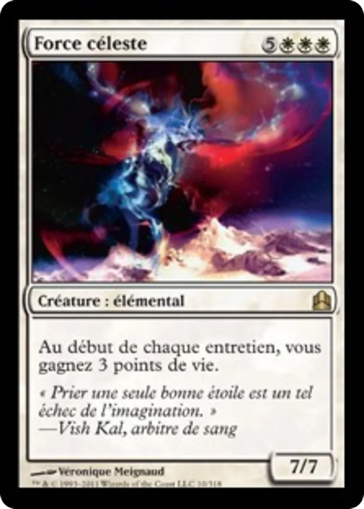 Force céleste — Commander 2011 — Magic: The Gathering