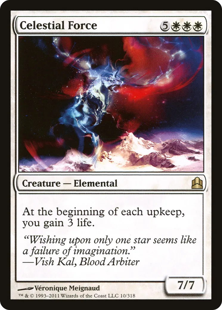 Celestial Force — Commander 2011 — Magic: The Gathering
