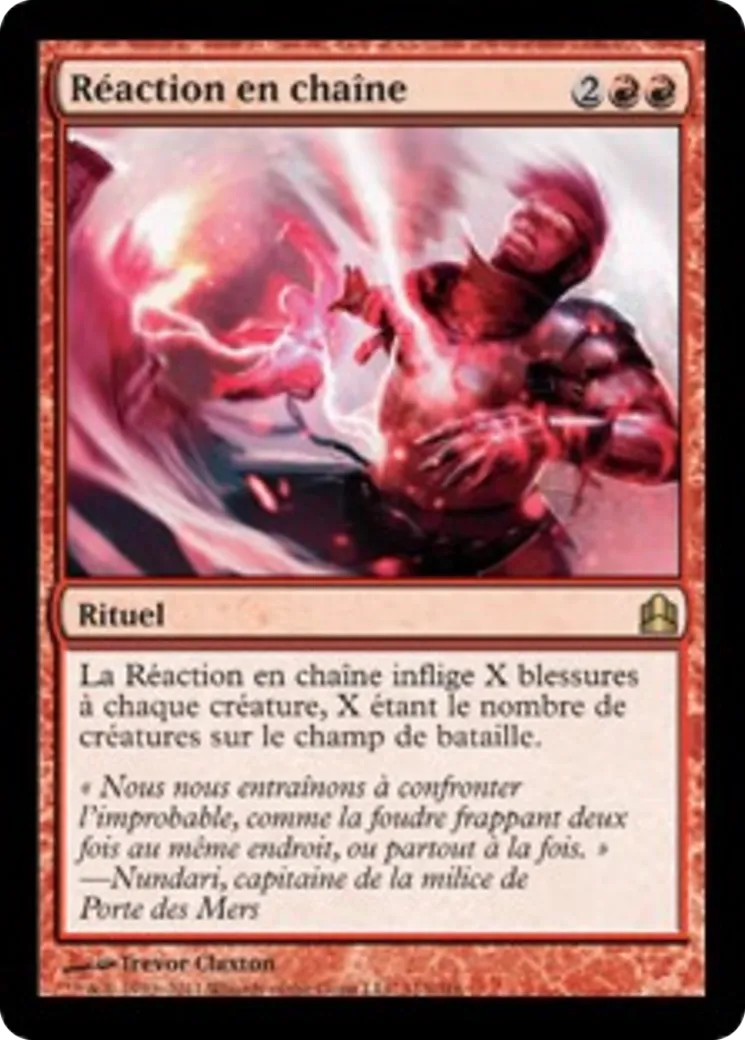 Réaction en chaîne — Commander 2011 — Magic: The Gathering