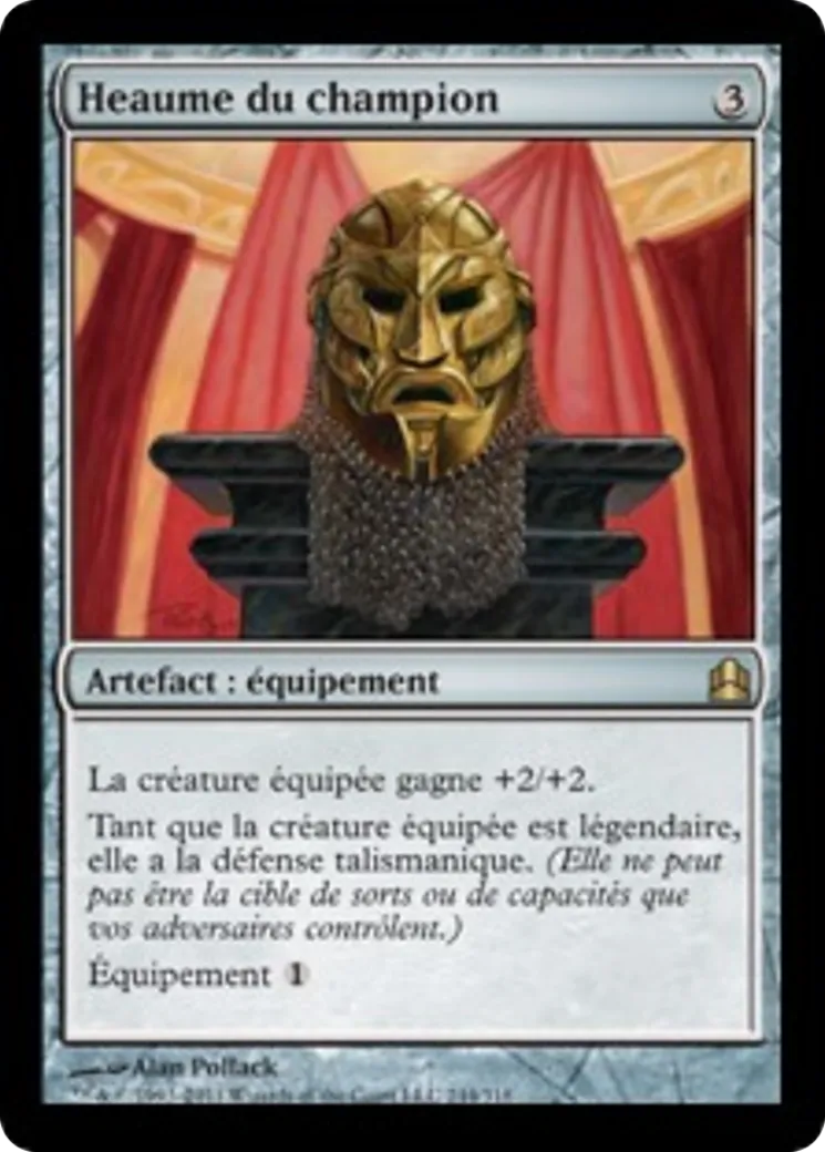 Heaume du champion — Commander 2011 — Magic: The Gathering