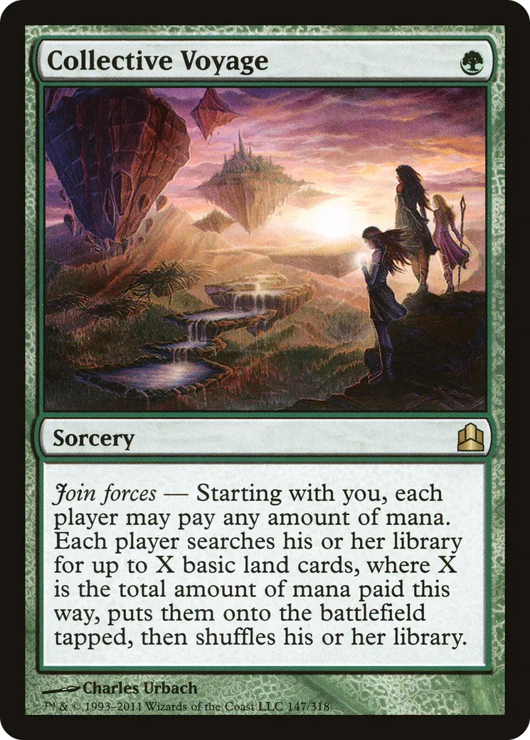 Collective Voyage — Commander 2011 — Magic: The Gathering