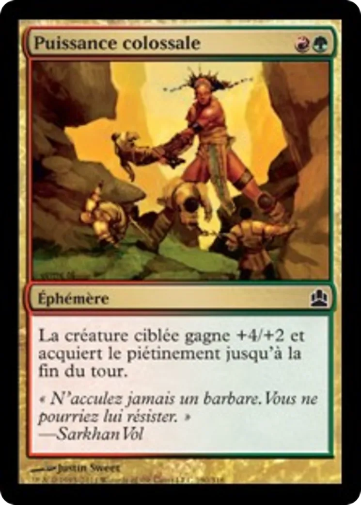 Puissance colossale — Commander 2011 — Magic: The Gathering