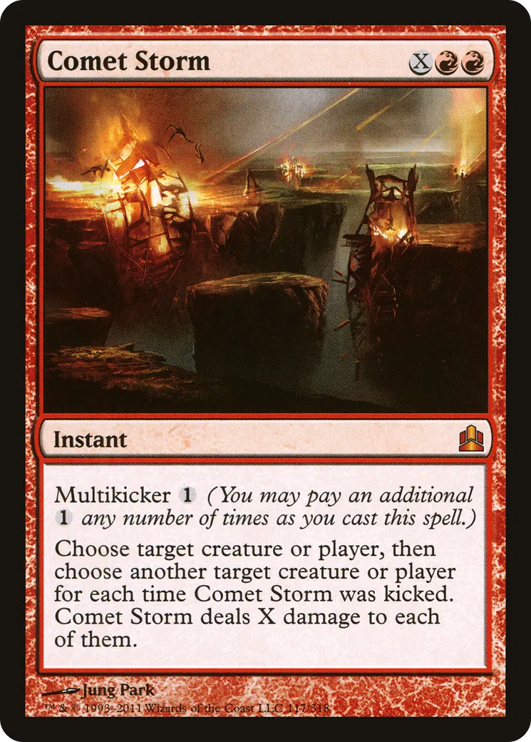Comet Storm — Commander 2011 — Magic: The Gathering