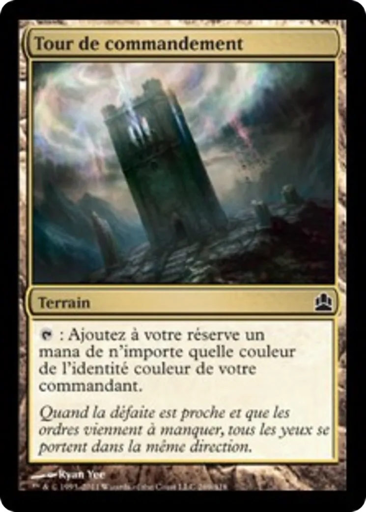 Tour de commandement from Commander 2011 - Magic: The Gathering