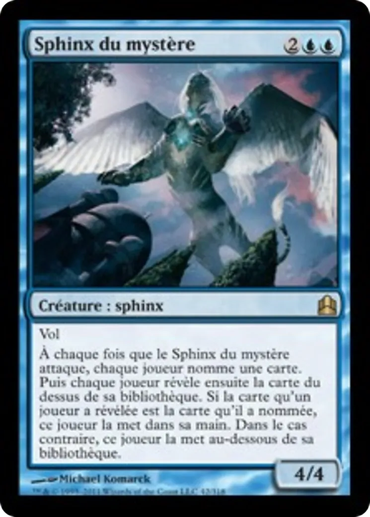 Sphinx du mystère — Commander 2011 — Magic: The Gathering