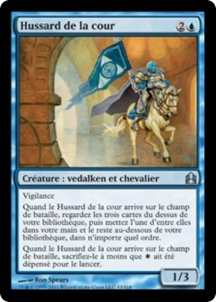 Hussard de la cour — Commander 2011 — Magic: The Gathering