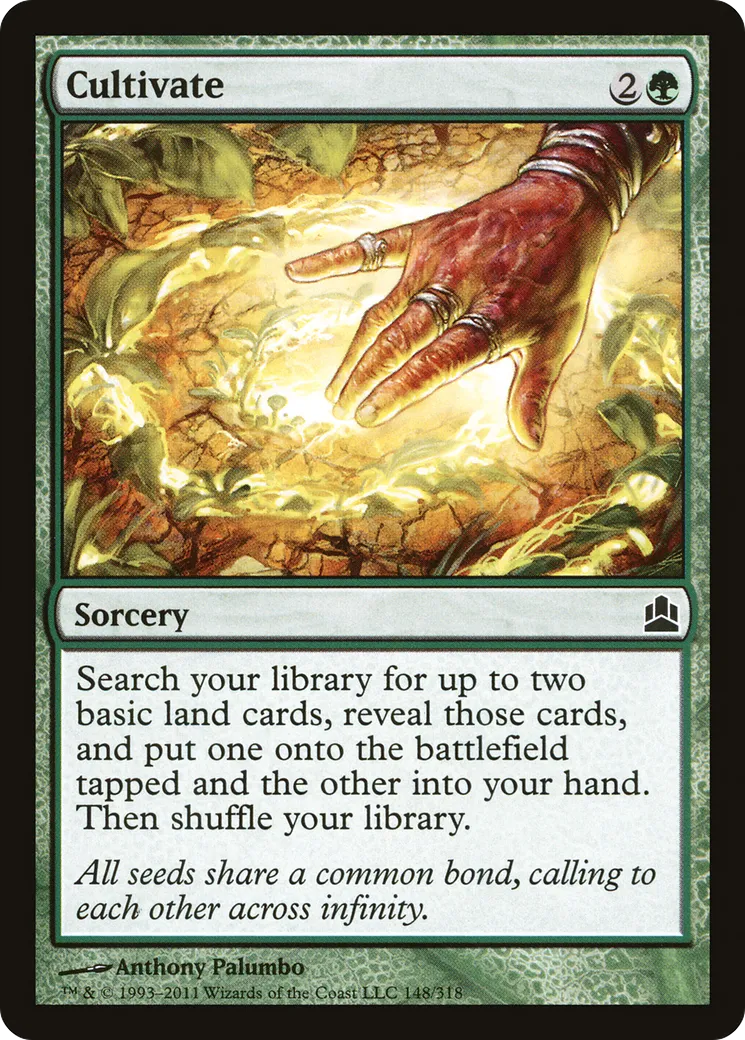 Cultivate — Commander 2011 — Magic: The Gathering