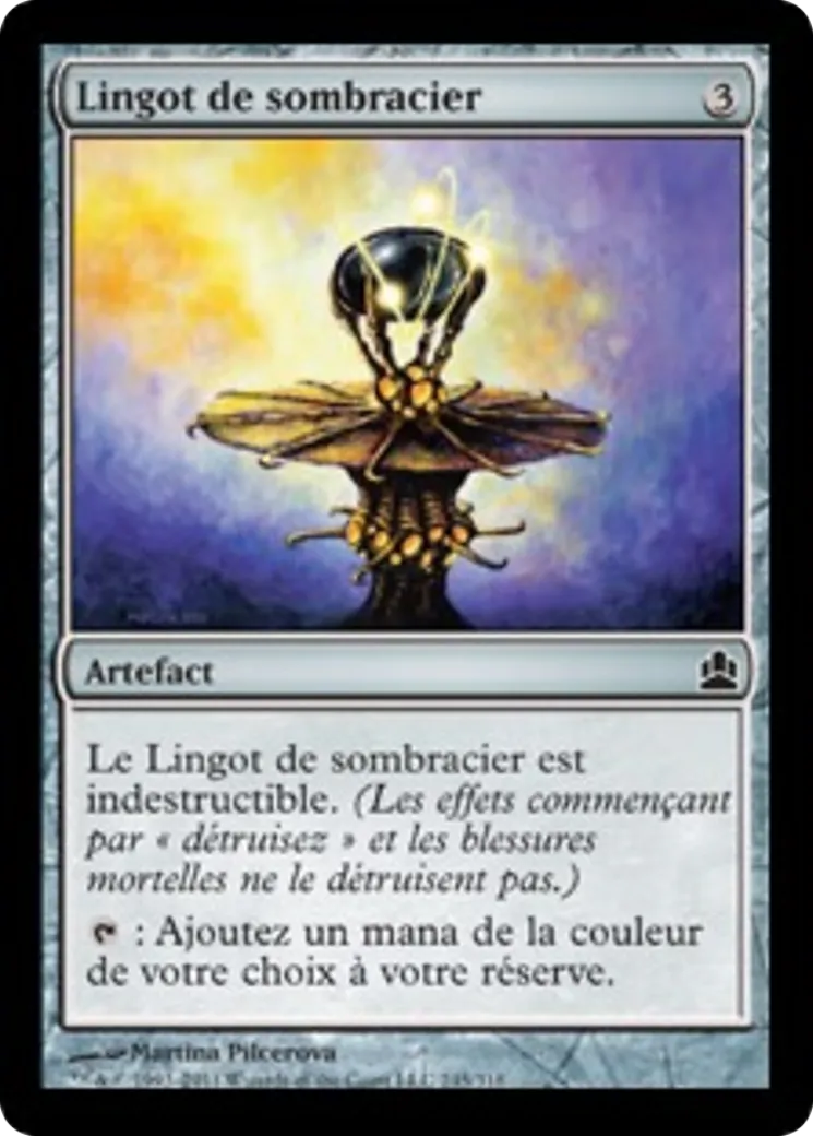 Lingot de sombracier — Commander 2011 — Magic: The Gathering