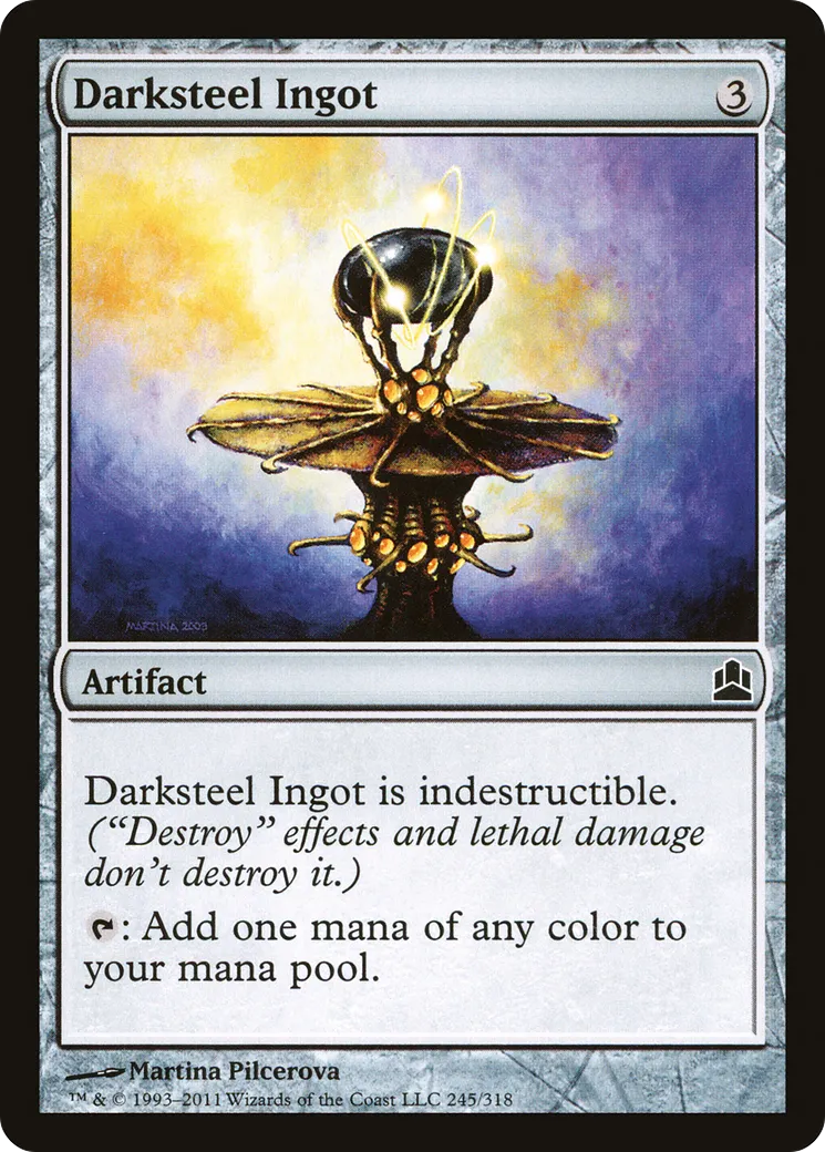Darksteel Ingot — Commander 2011 — Magic: The Gathering