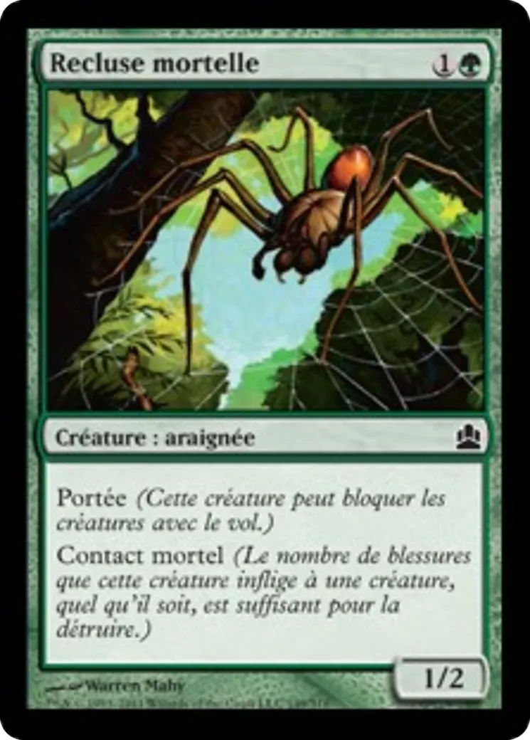 Recluse mortelle — Commander 2011 — Magic: The Gathering