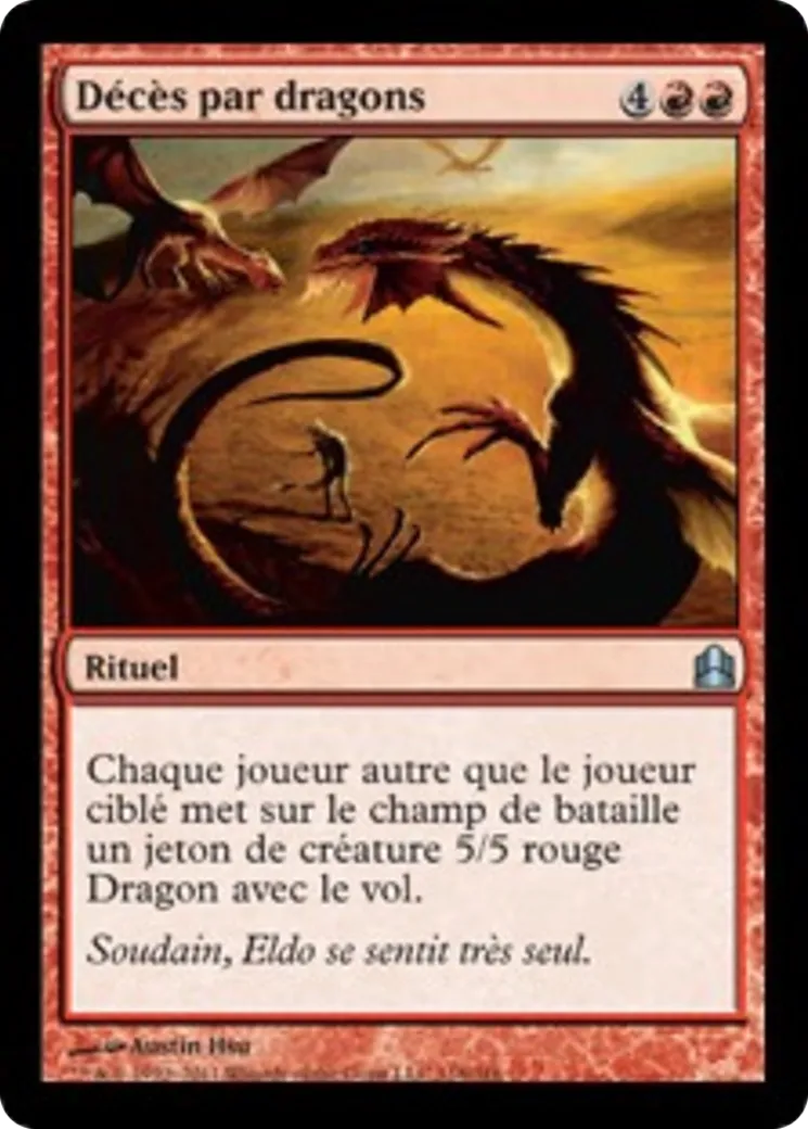 Décès par dragons — Commander 2011 — Magic: The Gathering