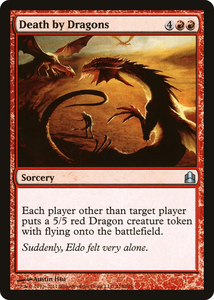 Décès par dragons — Commander 2011 — Magic: The Gathering