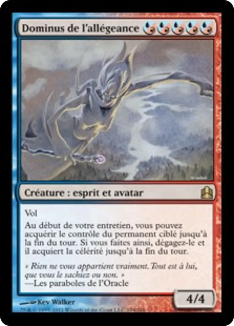 Dominus de l'allégeance — Commander 2011 — Magic: The Gathering