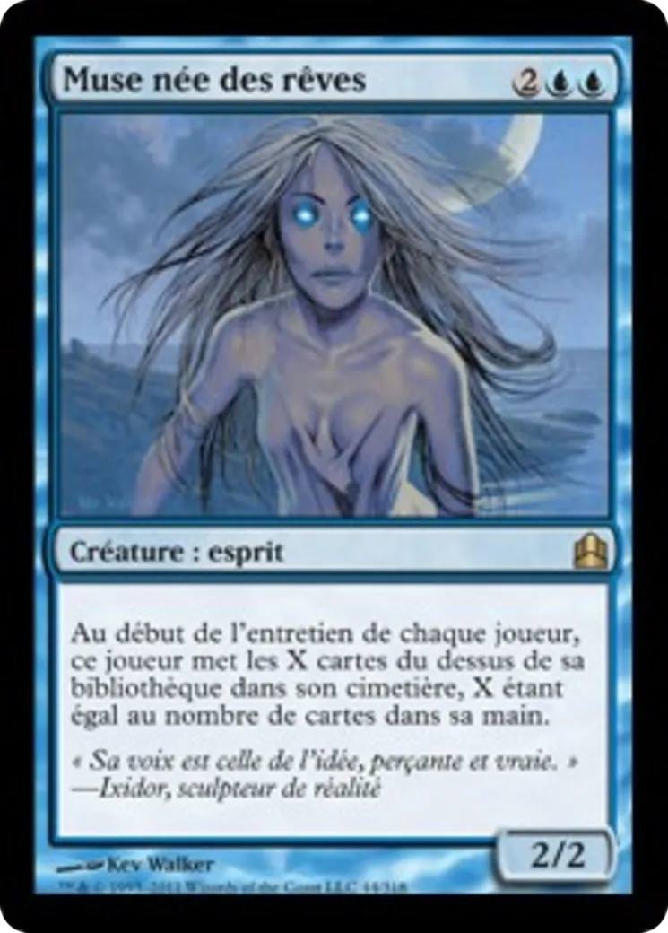 Muse née des rêves — Commander 2011 — Magic: The Gathering