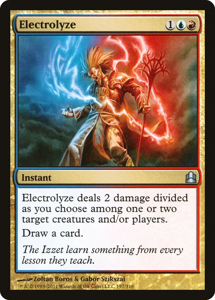 Électrolyse — Commander 2011 — Magic: The Gathering