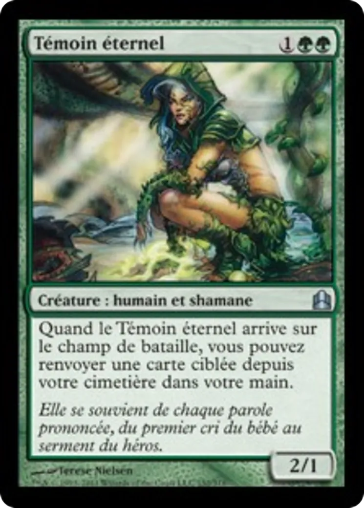 Témoin éternel — Commander 2011 — Magic: The Gathering