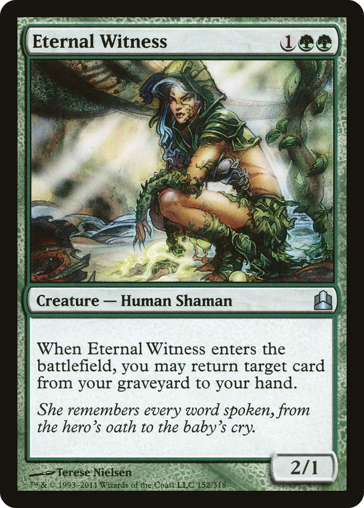 Eternal Witness — Commander 2011 — Magic: The Gathering