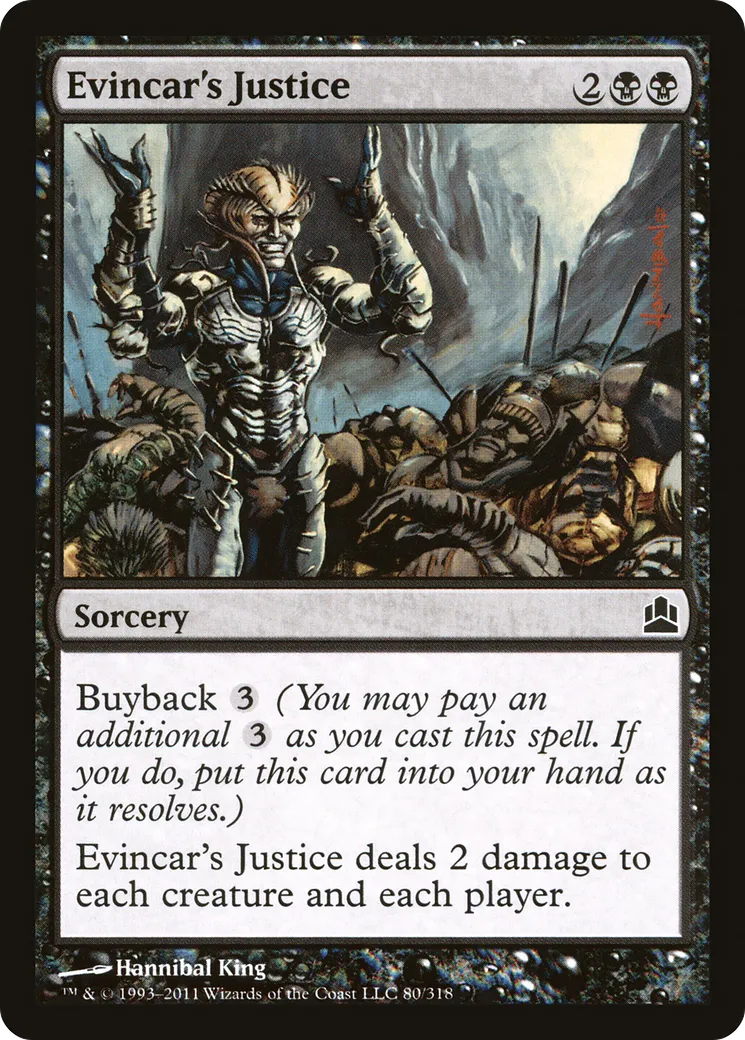 Justice de l'incarmal — Commander 2011 — Magic: The Gathering