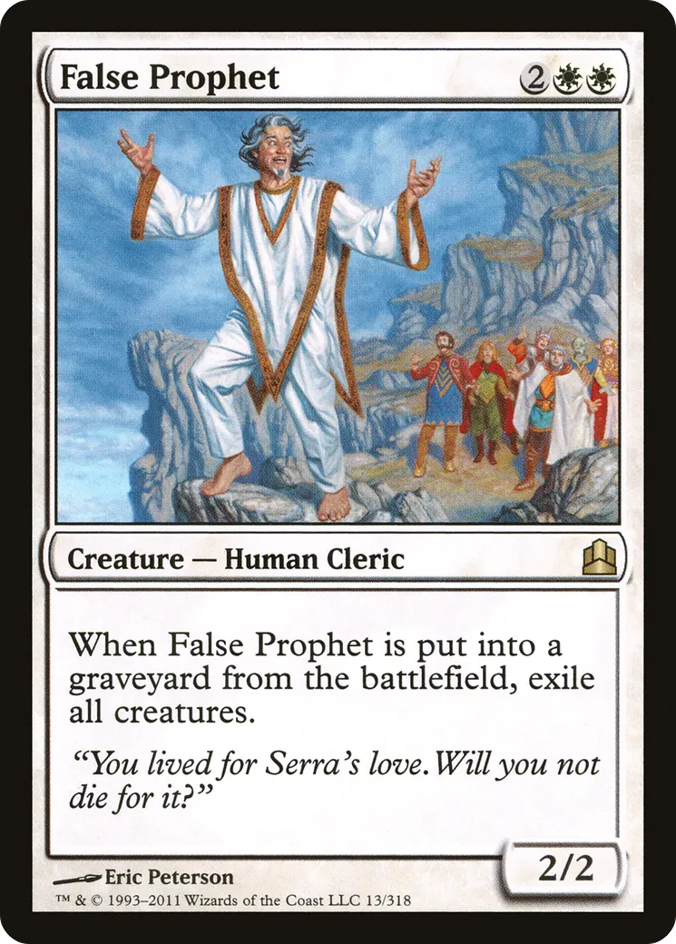 False Prophet — Commander 2011 — Magic: The Gathering