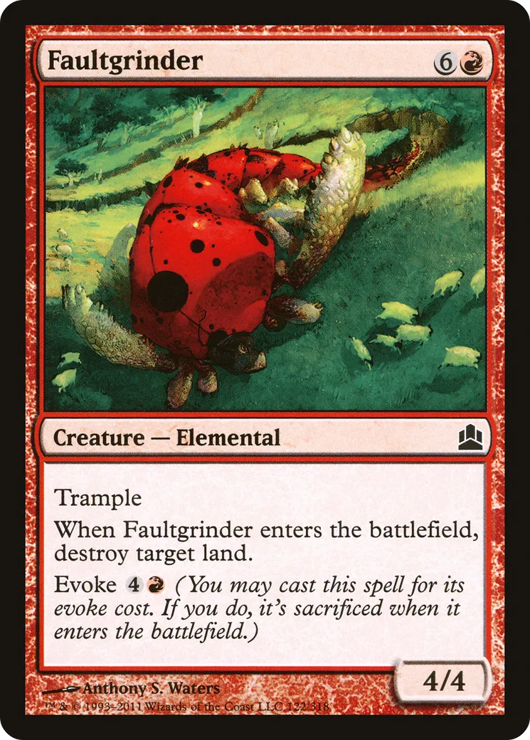 Faultgrinder — Commander 2011 — Magic: The Gathering