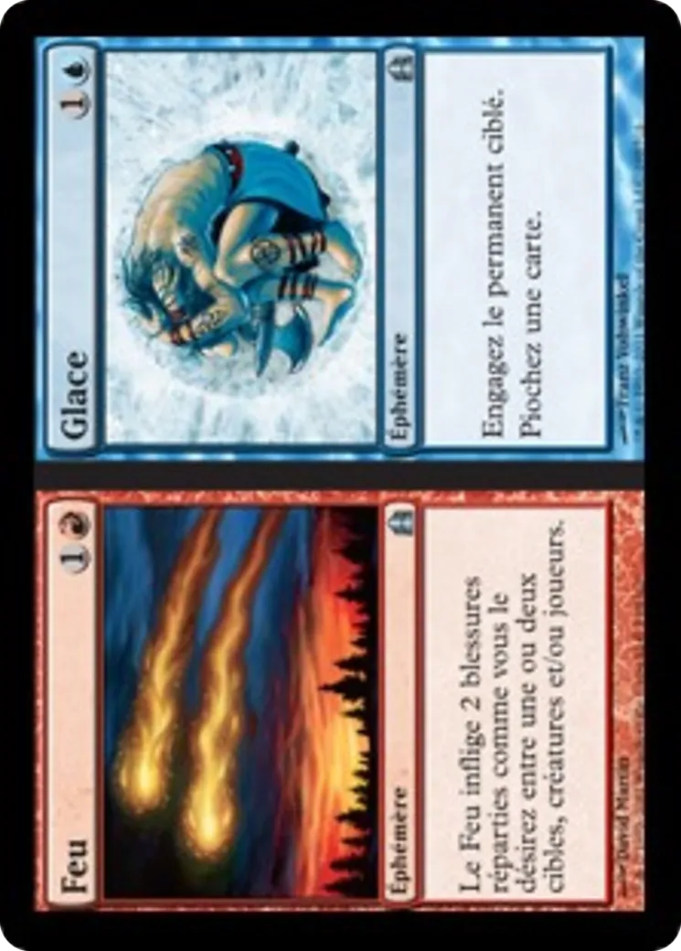 Feu // Glace — Commander 2011 — Magic: The Gathering