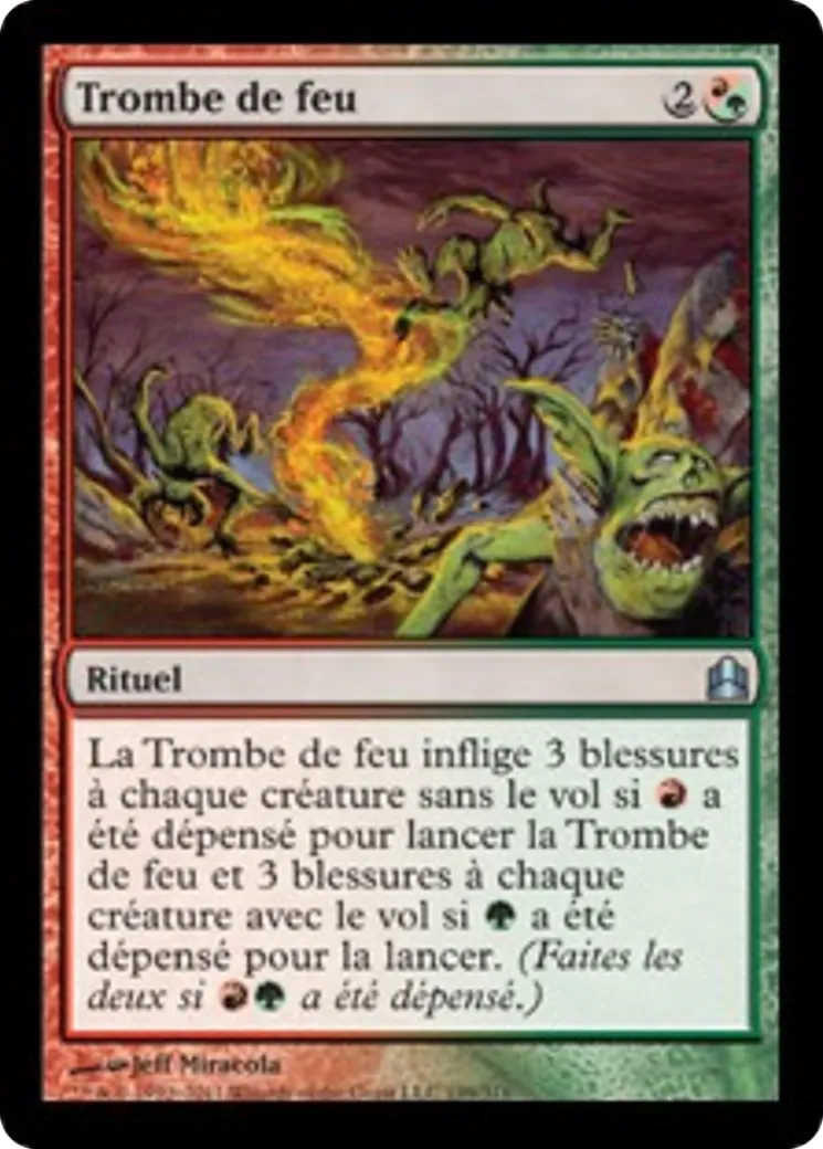 Trombe de feu — Commander 2011 — Magic: The Gathering