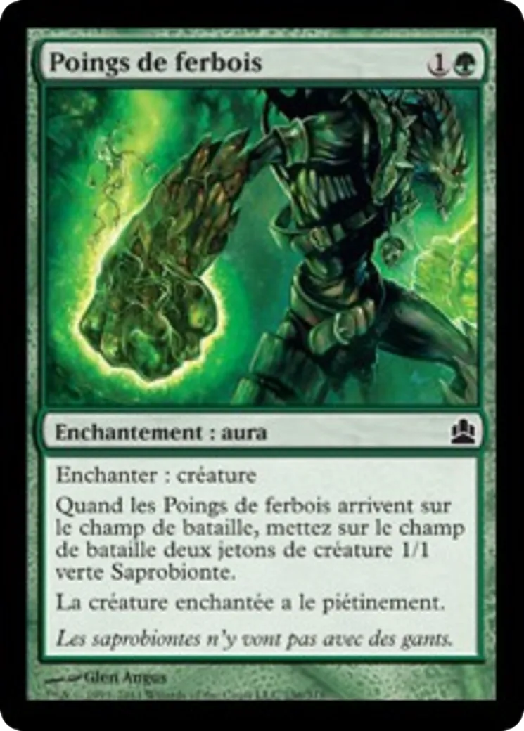 Poings de ferbois — Commander 2011 — Magic: The Gathering