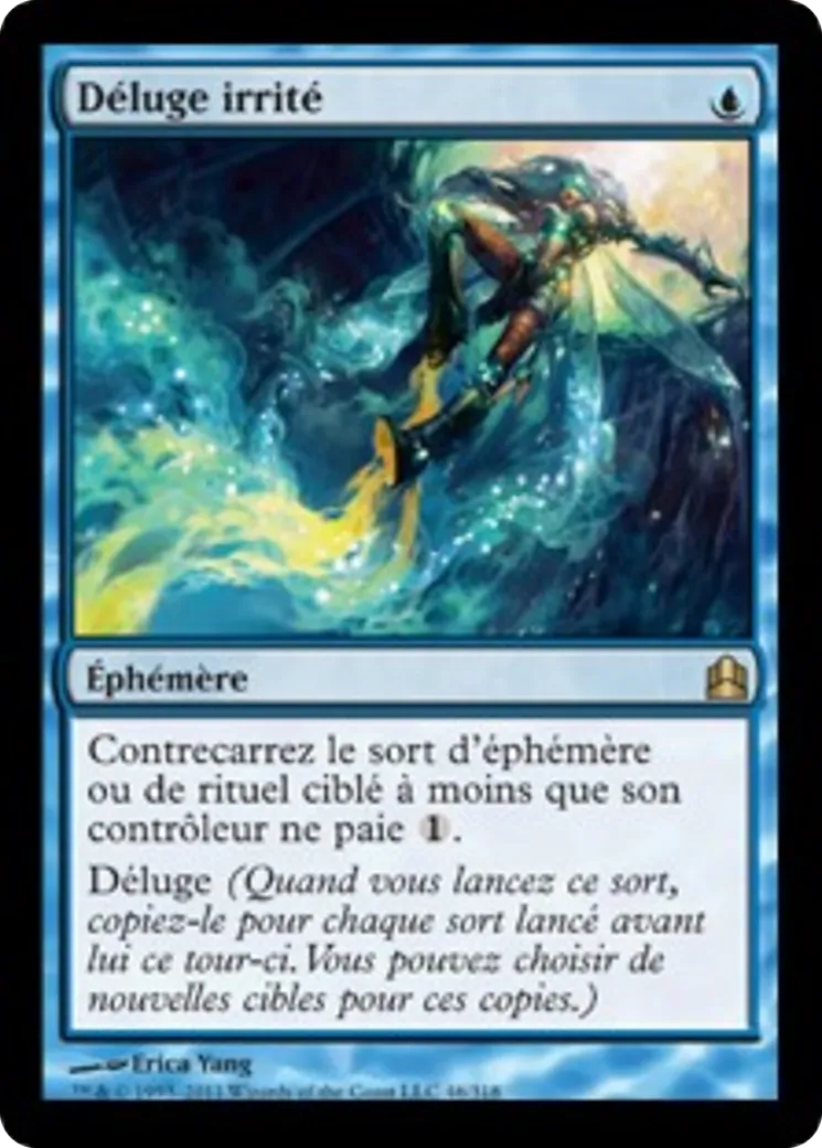 Déluge irrité — Commander 2011 — Magic: The Gathering