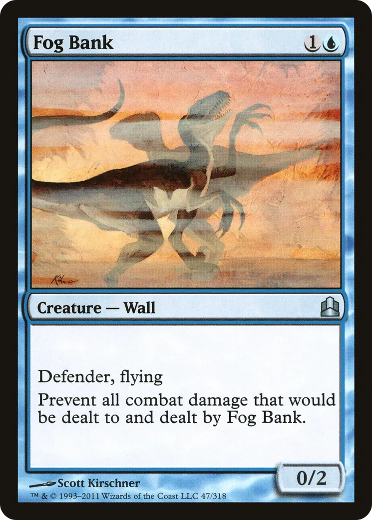 Fog Bank — Commander 2011 — Magic: The Gathering