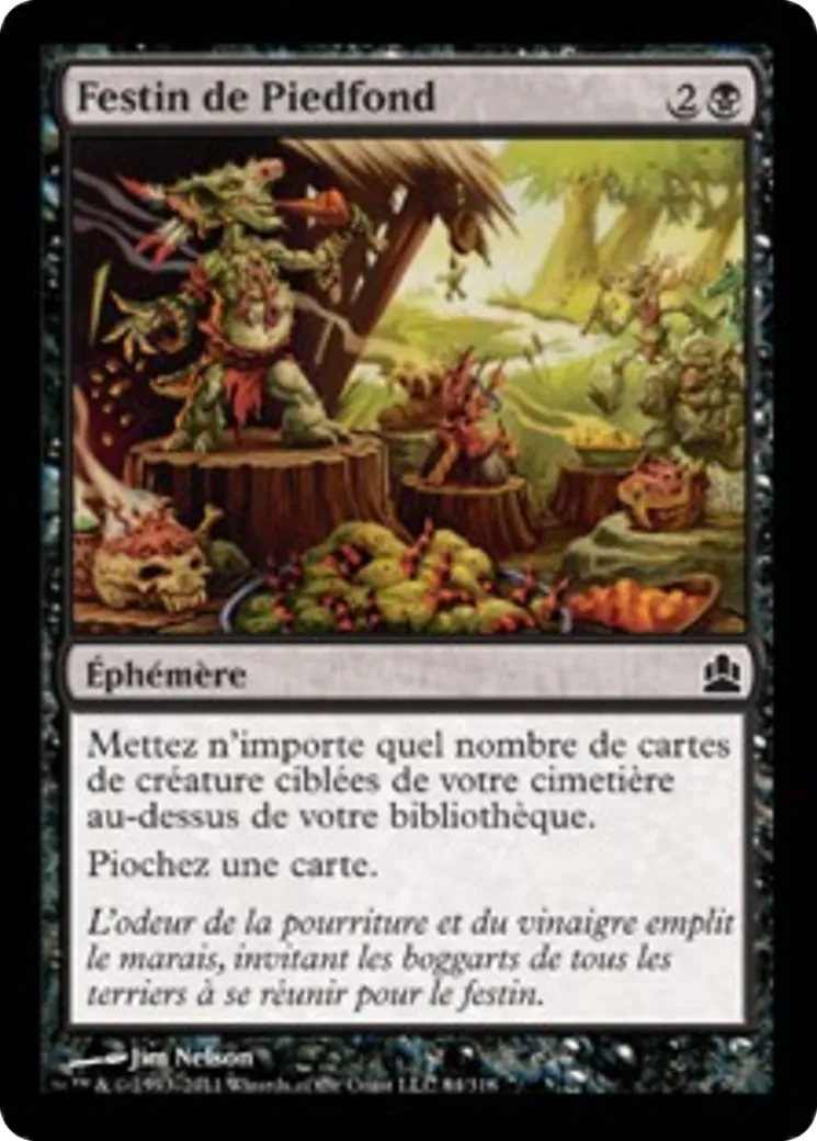 Festin de Piedfond — Commander 2011 — Magic: The Gathering