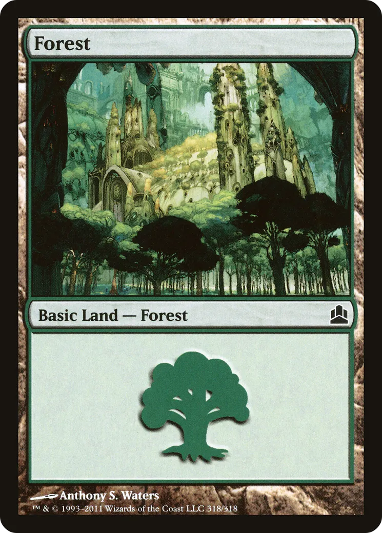 Forest — Commander 2011 — Magic: The Gathering