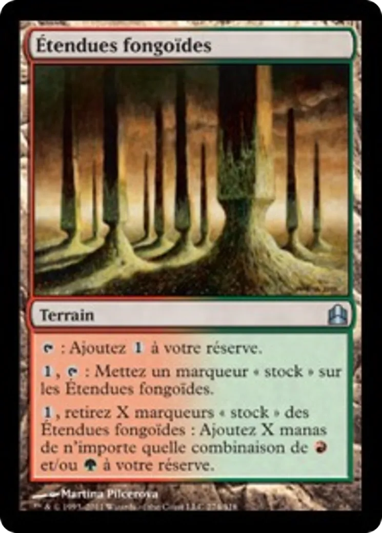 Étendues fongoïdes — Commander 2011 — Magic: The Gathering