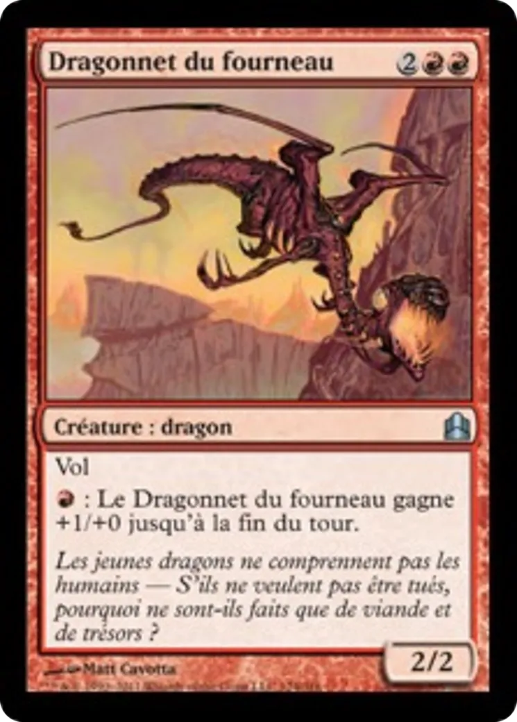 Dragonnet du fourneau — Commander 2011 — Magic: The Gathering