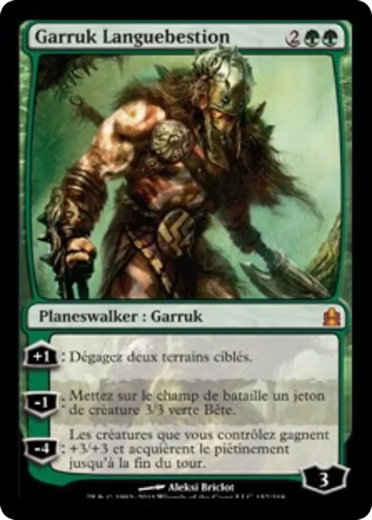 Garruk Languebestion — Commander 2011 — Magic: The Gathering