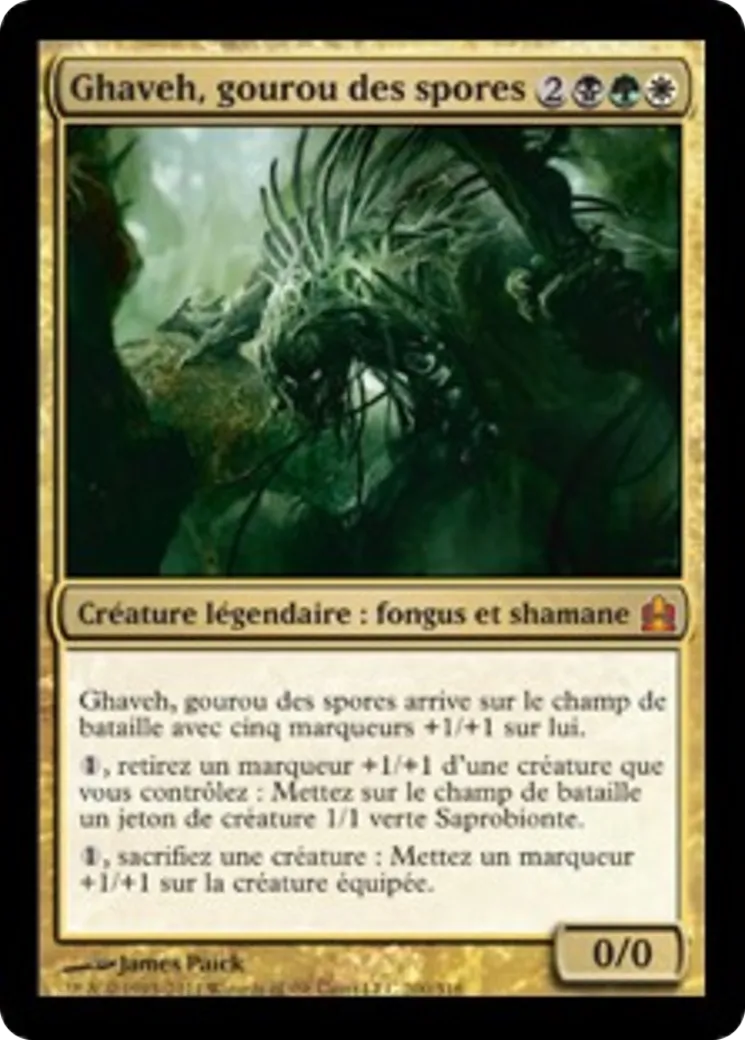 Ghaveh, gourou des spores — Commander 2011 — Magic: The Gathering