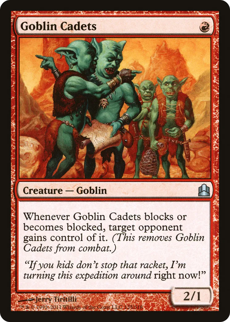 Goblin Cadets — Commander 2011 — Magic: The Gathering