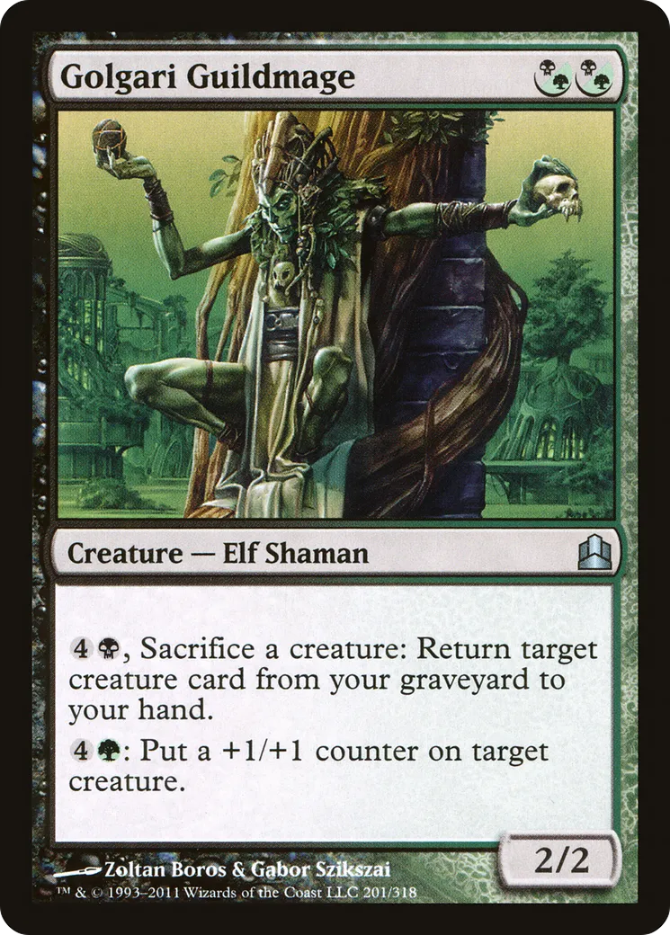 Golgari Guildmage — Commander 2011 — Magic: The Gathering