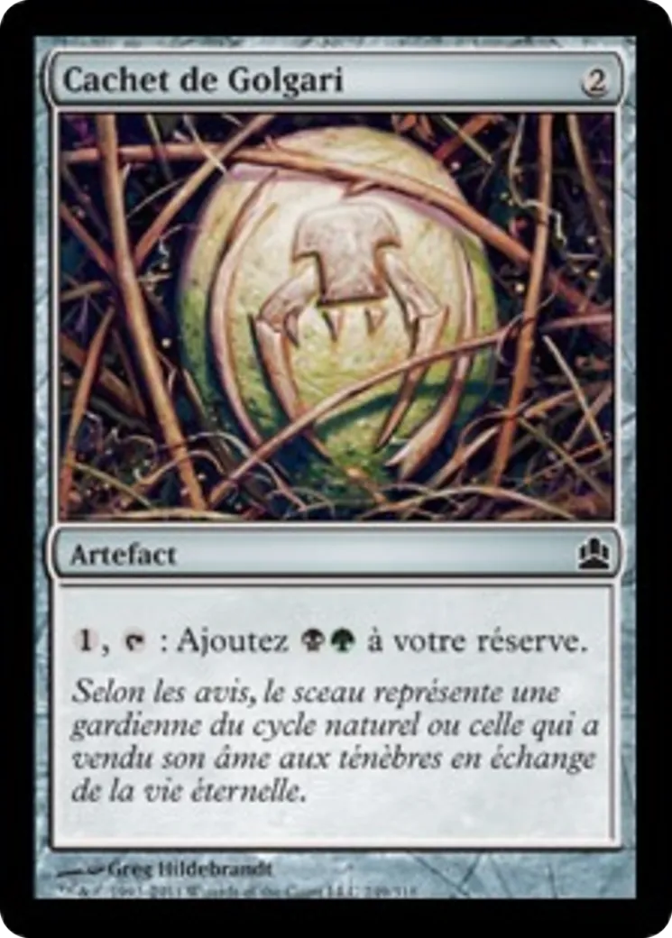 Cachet de Golgari — Commander 2011 — Magic: The Gathering