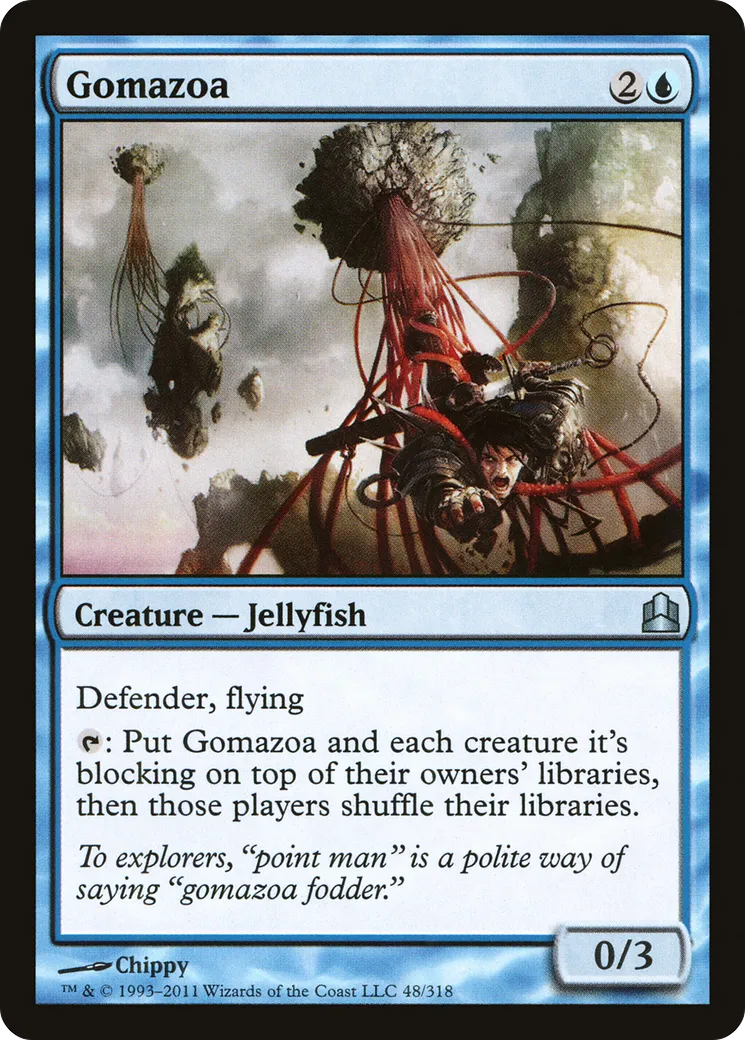 Gomazoa — Commander 2011 — Magic: The Gathering