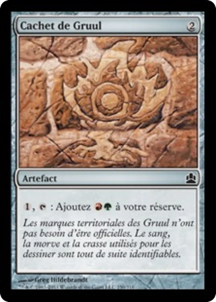 Cachet de Gruul — Commander 2011 — Magic: The Gathering