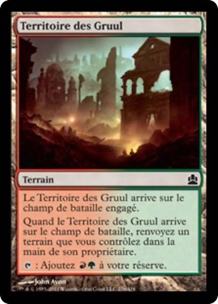 Territoire des Gruul — Commander 2011 — Magic: The Gathering