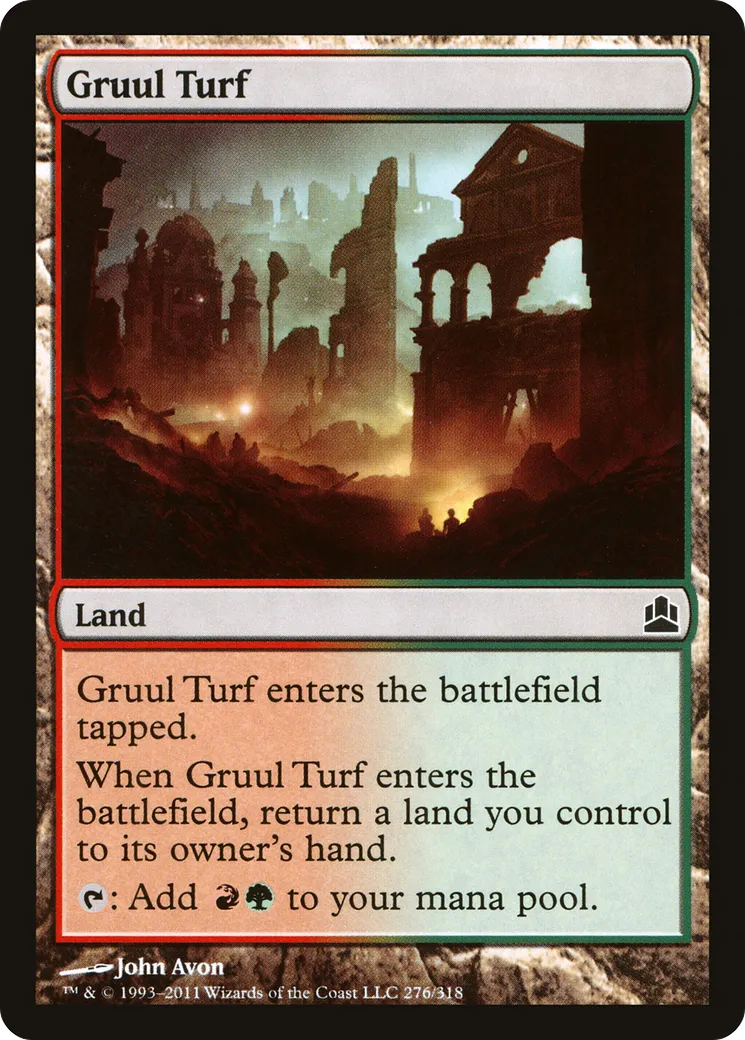 Territoire des Gruul — Commander 2011 — Magic: The Gathering