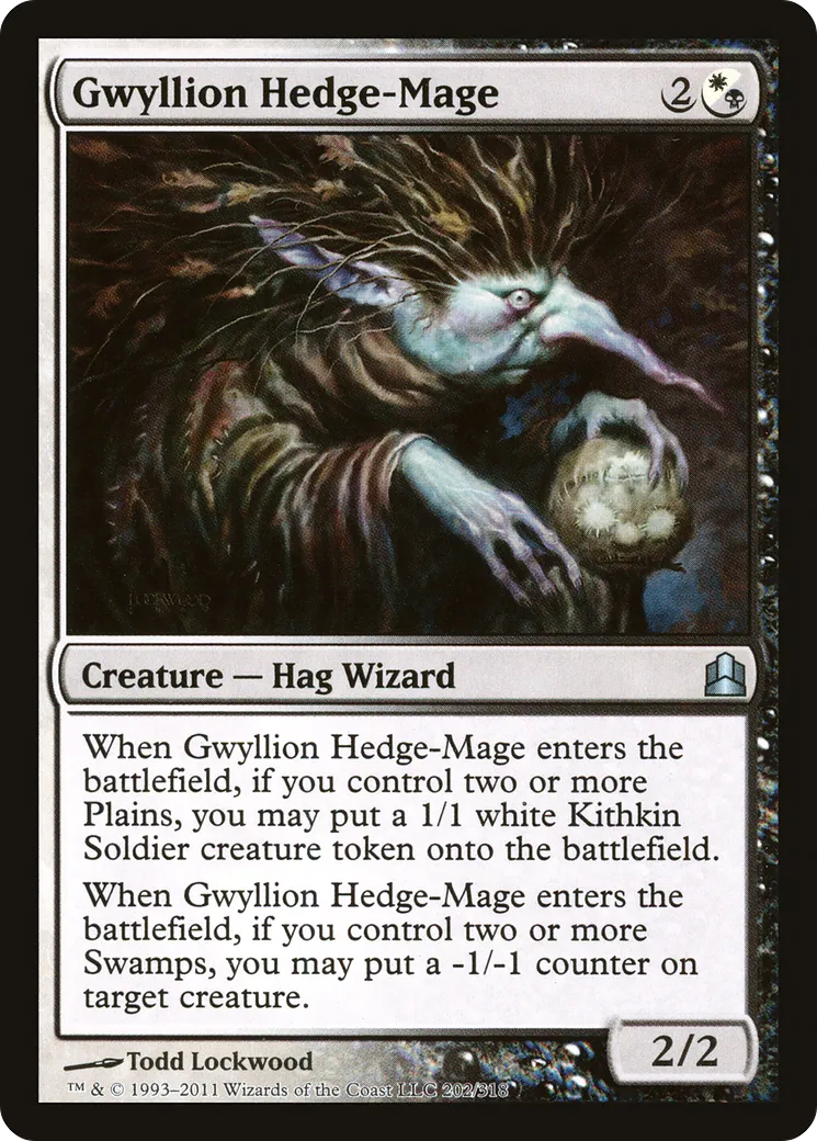 Gwyllion Hedge-Mage — Commander 2011 — Magic: The Gathering