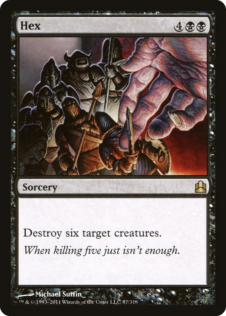 Hex — Commander 2011 — Magic: The Gathering