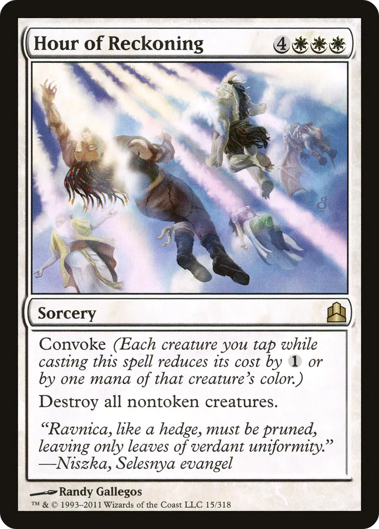 Hour of Reckoning — Commander 2011 — Magic: The Gathering