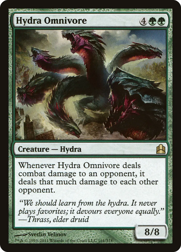 Hydra Omnivore — Commander 2011 — Magic: The Gathering