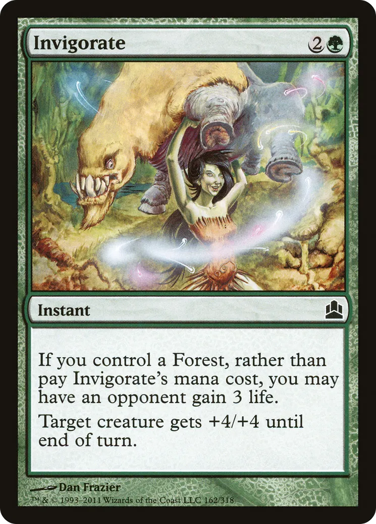 Invigorate — Commander 2011 — Magic: The Gathering