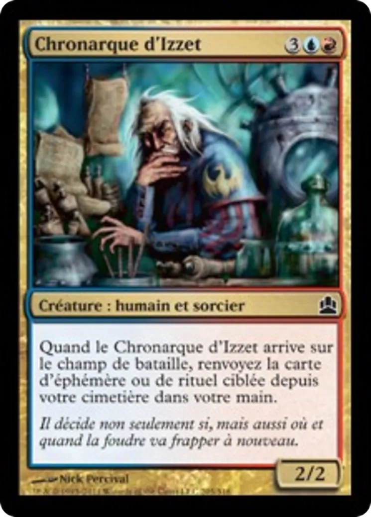 Chronarque d'Izzet — Commander 2011 — Magic: The Gathering