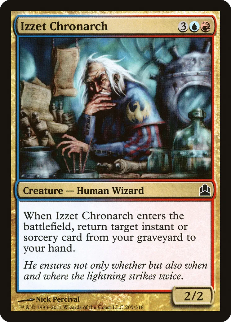 Izzet Chronarch — Commander 2011 — Magic: The Gathering